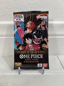One Piece OP-09 Emperors in the New World Booster Pack ENGLISH New Sealed - Picture 1 of 2