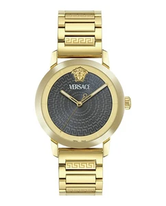 Versace Mens  Gold 40mm Bracelet Fashion Watch - Picture 1 of 5