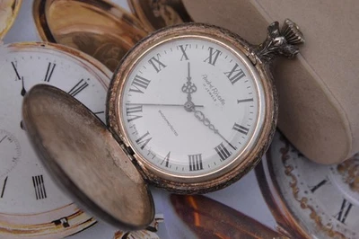 Vintage Swiss Made ANDRE RIVALLE EB 8800  17J 16s Pocket Watch--For Parts - Image 1 of 4