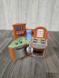 Fisher Price Loving Family Dollhouse Twin Time Kitchen Sounds Stove Tested Works - Picture 1 of 4