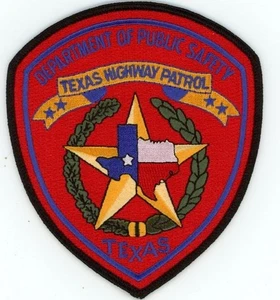 TEXAS TX DEPT PUBLIC SAFETY HIGHWAY PATROL NICE SHOULDER PATCH POLICE SHERIFF - Picture 1 of 1