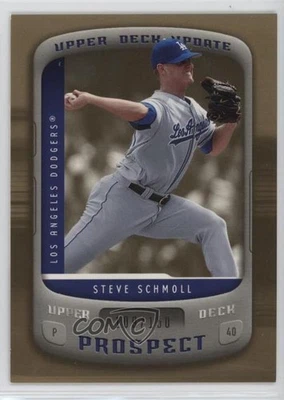 2005 Upper Deck Update Gold /150 Steve Schmoll #165 Rookie RC - Image 1 of 2