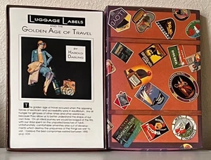 Kofferetiketten und das goldene Zeitalter des Reisens ~ 40er Set von Blue Lantern Books - Bild 1 von 3