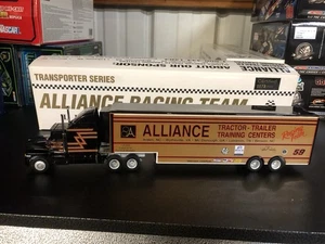 Robert Pressley 1992 Alliance Racing Nascar 1/64 Diecast Hauler Transporter Semi - Picture 1 of 5