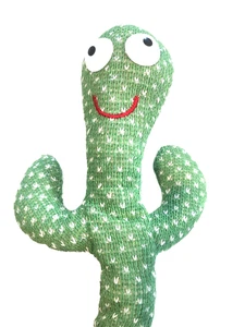 Cactus Bailando Nuevo En Caja Original Reproduce Música Imita Tu Voz Interruptor de Apagado - Imagen 1 de 10