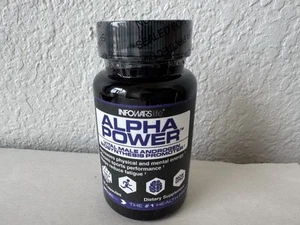 Infowars Life ALPHA POWER Male Androgen Biosynthesis Promoter Supplement 30 Caps - Picture 1 of 5