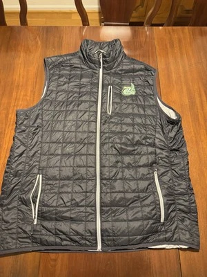 Cutter & Buck 2XLT Puffer Vest UNC Charlotte 49ers Black UNCC  - Image 1 of 4