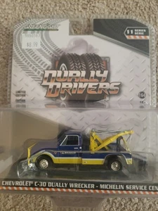 1:64 GreenLight *DUALLY DRIVERS 11* MICHELIN TIRE 1967 Chevrolet C30 Wrecker Neu in OVP - Bild 1 von 2