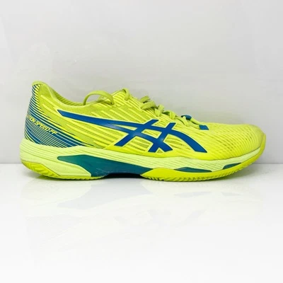 Asics Womens Solution Speed FF 2 Clay 1042A134 Green Running Shoes Sneakers 10 - Image 1 of 4