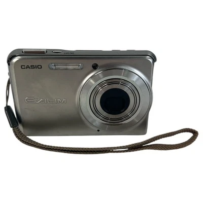 Casio Exilim EX-S880 Silver Thin 8.1 MP Digital Camera | Used - Image 1 of 4
