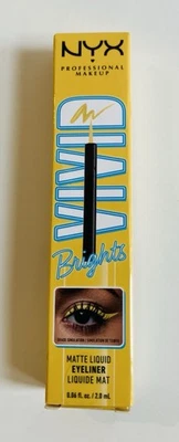 Delineador de ojos líquido NYX Professional Makeup Vivid Brights 03 Had Me At Yellow Foto 1 de 4