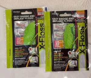 Idontix X-Floss Green X 2 Packs, Piksters Xfloss Green, FREE POSTAGE - Picture 1 of 4
