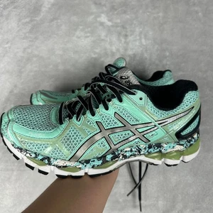 Asics GEL-Kayano 21 Laufschuhe Aqua Silber Sportschuhe - Bild 1 von 9