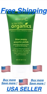 emerginC Scientific Organics Blue Poppy Enzyme Brightening Polish - Image 1 of 4