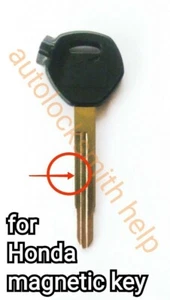 Key For HONDA mc22 100 125 150 c CC Scooter Moped Magnetically ets  - Picture 1 of 1