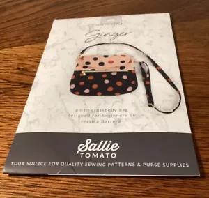 Bolso Bandolera Sallie Tomate Jengibre Patrón Costura - Imagen 1 de 2
