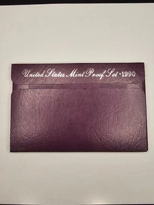 1990-S US Mint Proof Set with Box-COA - Picture 1 of 4