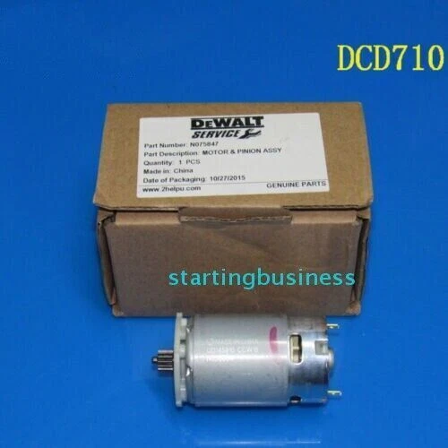New Original DEWALT DCD700 DCD710 S2 12V electric drill motor - Image 1 of 1