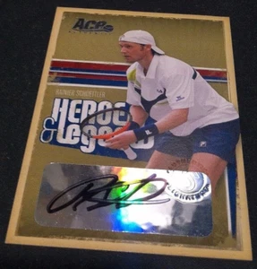 Rainer Schuettler 2006 Ace Authentic Auto Autograph Card Serial #d /475 Tennis - Picture 1 of 2