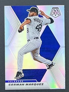 GERMAN MARQUEZ 2021 Panini Mosaic #127 Silver Prizm Refractor Rockies - Picture 1 of 2
