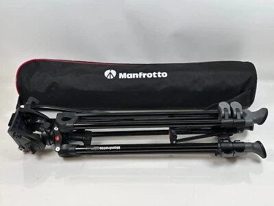 Manfrotto MVT502AM Tripod & MVH500A Head with Carrying Bag - Image 1 of 4