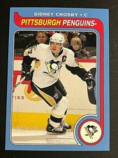 SIDNEY CROSBY 2008-09 O-Pee-Chee 1979-80 RETRO Parallel Card #18 PENGUINS