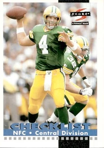 Brett Favre - 1996 Pinnacle - Checklist #273 - Bild 1 von 2