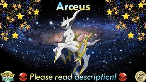✨Arceus EVENT 6IV✨Pokémon Scarlet Violet HOME + others (💯Legal) - Picture 1 of 37