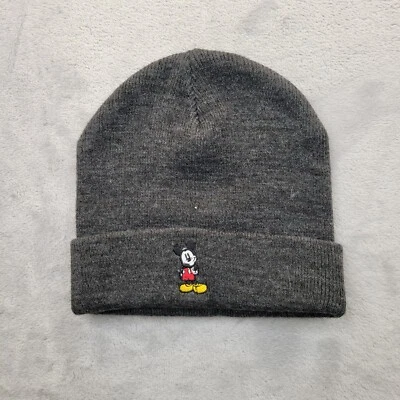Disney Hat Beanie Cap Kids Boys Girls Mickey Mouse Winter Cold Stretch Pull On 2 - Image 1 of 3