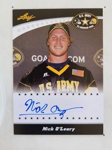 2011 Leaf US Armynick O'Learyall American Bowl Auswahl Autogramm. - Bild 1 von 2