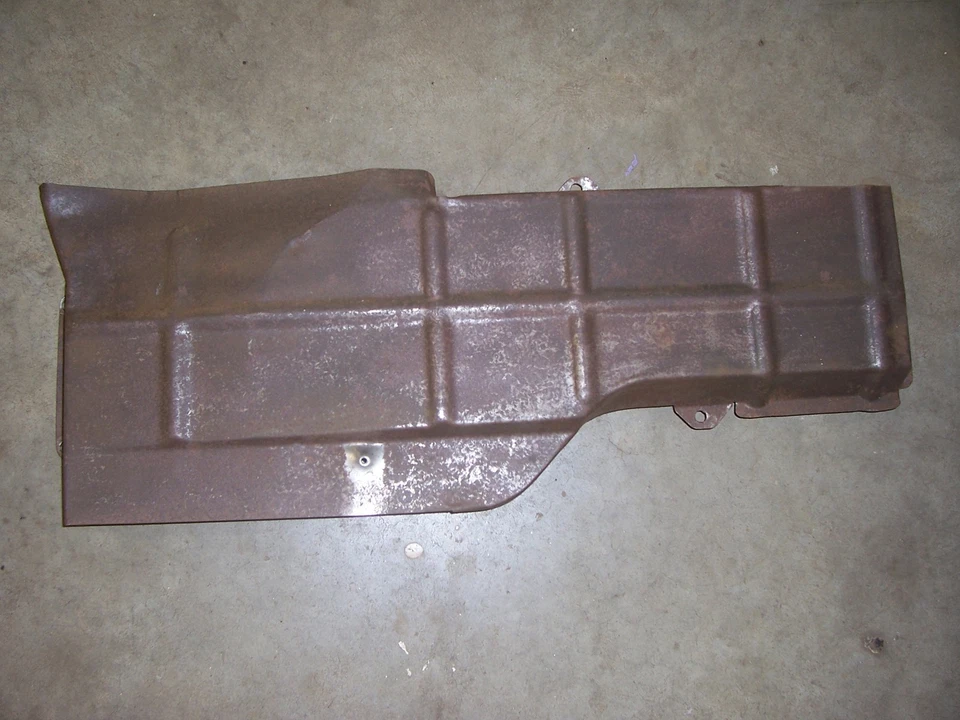1951 1952 Pontiac 8 interior under seat floor heater duct cover housing rat rod - Image 1 of 2