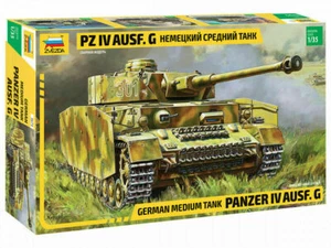 Zvezda 3674 tanque medio alemán Panzer IV Ausf. G 1/35 - Imagen 1 de 2