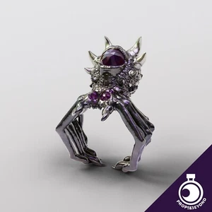 Signet of the Spider Queen Ring Dungeons and Dragons Props&Beyond D&D - Picture 1 of 1