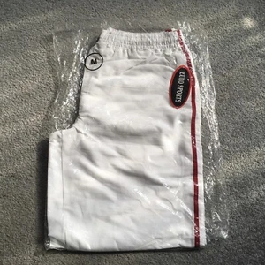 Euro Sports Jogging Pants, Size M - 36” Waist, Pockets, White, New. - Picture 1 of 9