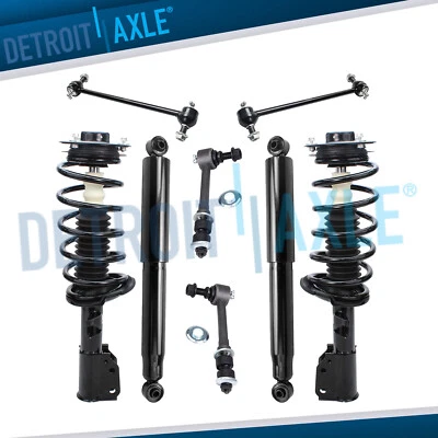 Front Struts Rear Shocks Sway Bars for Chevy Equinox GMC Terrain Pontiac Torrent - Image 1 of 4