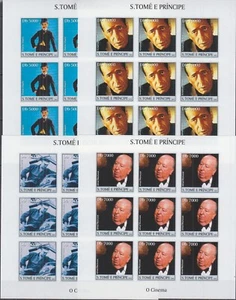 ST839I9. S.Tome and Principe - MNH - Film Artists - imperf - Bild 1 von 1