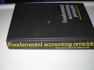 Fundamental accountingp principles-Fifth Edition- Pyle and White-{1969-Hardback} - Picture 1 of 2
