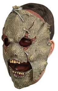 Scarecrow Moving-Mouth Latex Mask - Picture 1 of 1