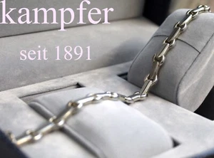 ECHT SILBER Ketten-Armband flach 18,5 cm 925er Sterlingsilber ca.20 Gramm - Bild 1 von 2