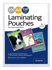 Cathedral A4160100 150 Micron A4 Size Laminating Pouches - 100 Pack