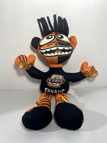 OSU Fanatic Cowboys Suction Cup Mascot Oklahoma State University Cover