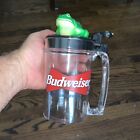 Vintage 1996 Budweiser - Talking Frog Beer Mug Stein. plastic cup with sound
