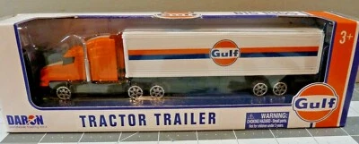 1/87 Scale Gulf  Tractor Trail  Diecast Model  HO- Daron RB79631 Diecast/Plastic - Image 1 of 3