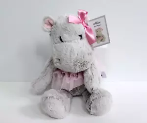 Aurora Alice die Ballerina Nilpferd 12 Zoll Plüschtier Stofftier Lovey Neu mit Etikett - Bild 1 von 4