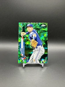 2020 Topps Chrome Update Sapphire Green #02/45 Andy Burns RC ROOKIE Blue Jays - Picture 1 of 2