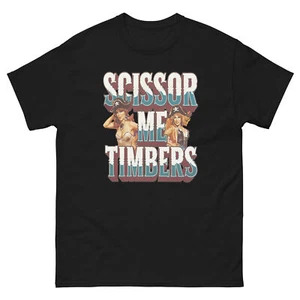Scissor Me Timbers Pirate Wenches Fun T-Shirt - Bild 1 von 13