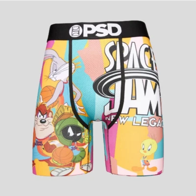 PSD MEN'S E UNDERWEAR  BOXER BRIEF - Space Jam: A New Legacy - Jam Color Block - Image 1 of 4