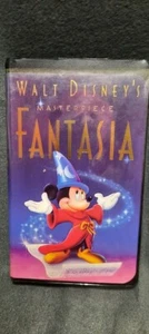WALT DISNEY'S -VHS- ANIMATED FAMILY  MOVIE = FANTASIA -  MASTERPIECE - Picture 1 of 4