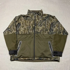 Drake Waterfowl Jacket Mens XL Mossy Oak Treestand Guardian Flex Fleece Zip - Picture 1 of 17