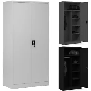 Metallschrank Aktenschrank Büroschrank Umkleideschrank Spind Putzspind Metall - Bild 1 von 17